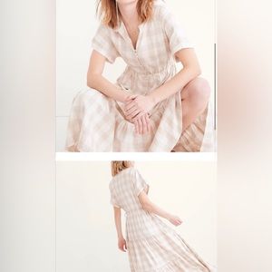 Madewell tiered midi dress. Perfect for summer and super flattering